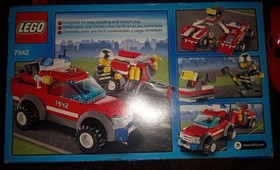 Lego Set 7942, Fire Helicopter Front Piece, 9 Minifigures, Accessories Lot City