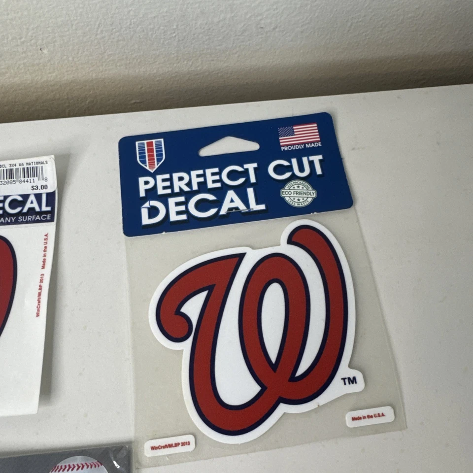 New MLB Washington Nationals Car Truck Emblem,key Chain - Image 4 of 4