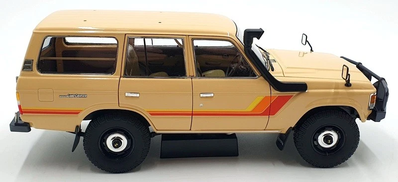 Kyosho escala 1/18 diecast 08956XBE - Toyota Land Cruiser 60 - beige Foto 4 de 4