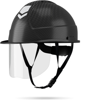 Safety Hard Hat with Visor  / crash helmet / casco de seguridad