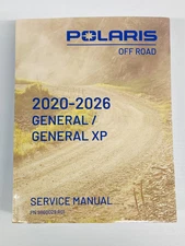 OEM 2020-2026 Polaris General 1000 / XP 1000 Service Manual - Polaris # 9860029