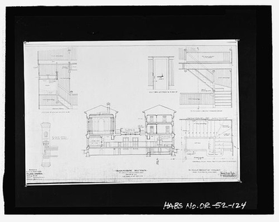 #ad #ad 124. Extension U.S. P.O. amp; Court House Portland Oregon Drawing No. 11 $12.99