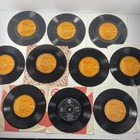 10x Elvis Presley Australian 7" Single Vinyl Record Bulk Lot RCA Victor Orange