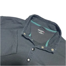 Bylt Pullover Mens XXXL Black Elite Fairway Zip Snap Activewear Athleisure 3XL