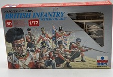 ESCI Ertl VTG Napeonic Wars British Infrantry Waterloo 1815 215 Italy NEW