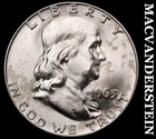 1963-D Franklin Half Dollar-Choice Gem BU Splotchy No Reserve #G8624