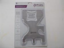 Crafters Companion ' Gemini ' 5-in-1 Quiltin Ruler Set 2 , New