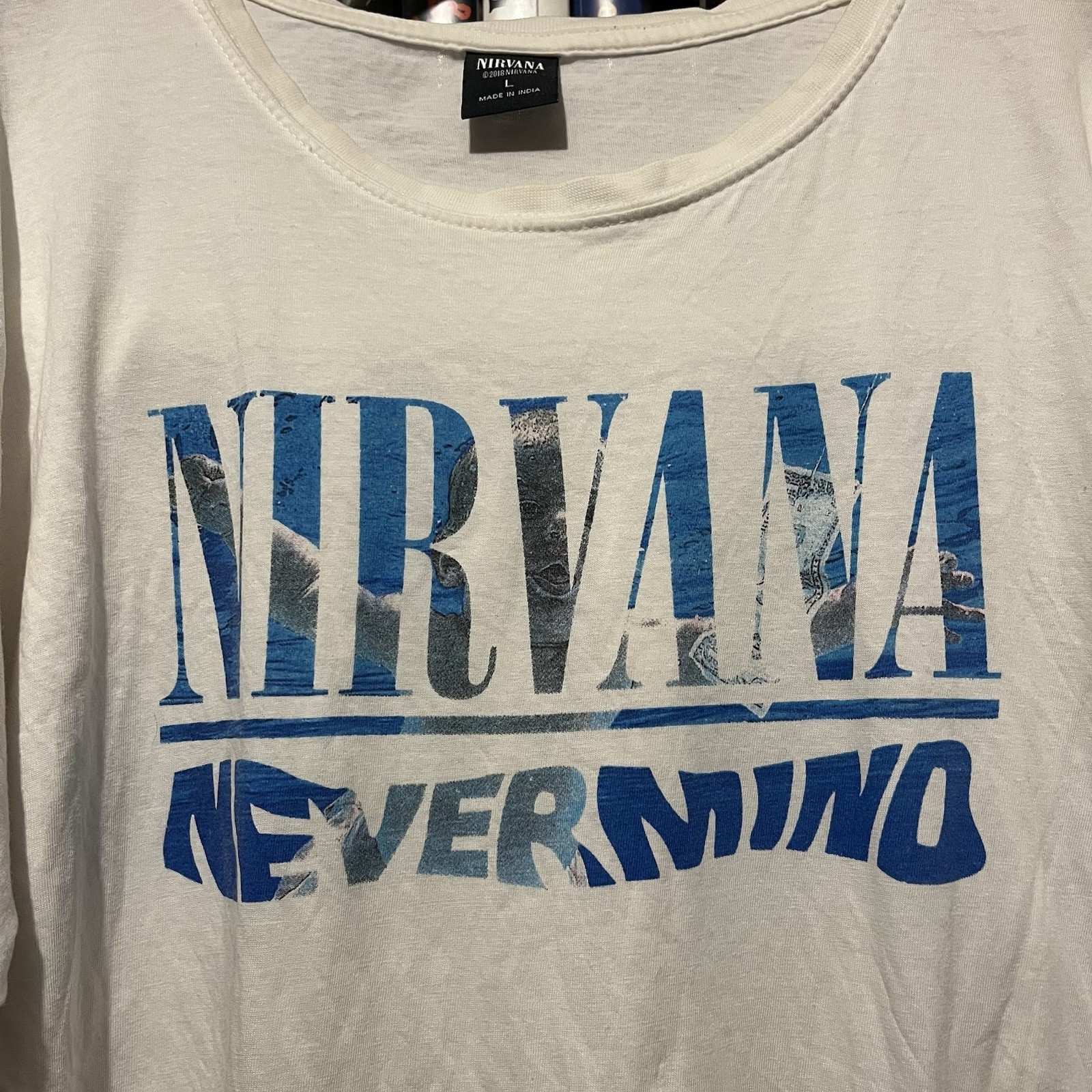 Nirvana Nevermind 2018 Official Licensed Band Tee… - image 2
