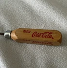 Vintage Coca Cola Ice Pick /Wooden Square Handle Very Nice Condition/ Trademark