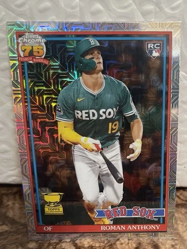 New Listing2026 Topps Series 1 1991 Topps Chrome Silver Mojo Roman Anthony #91C-60 (RC)