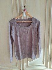 PULLOVER TRECCE TAUPE ZALANDO TG. S