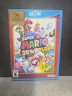 Nintendo Wii U Super Mario 3D World No Manual nice see pics free ship, Good