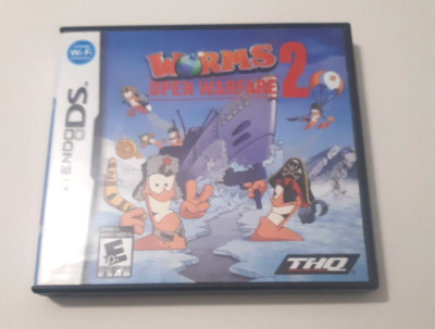 Worms: Open Warfare 2 (Nintendo DS, 2007) NO MANUAL