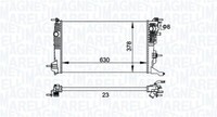 Magneti Marelli KüHler WasserküHler FüR Renault ScéNic III Grand JZ0/1 KZ0/1