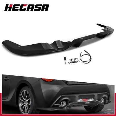 HECASA For Toyota 86 2017-2020 2021 Kouki JDM Style Rear Bumper Diffuser ABS