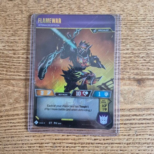 Transformers TCG Wave 1/1A/1S Rare Transformer Trading Card Game Singles - Foto 2 di 41