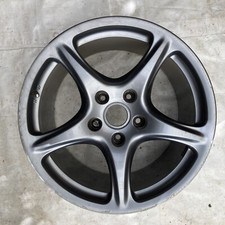 PORSCHE 911/997 2005-12  11J x 19" GREY REAR ALLOY WHEEL 99736216204