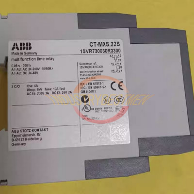 ONE New ABB Time Relay CT-MXS.22S 1SVR730030R3300