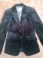 Bruce Field Femme Velvet Lilly Jacket Size 38