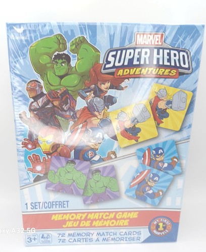 Marvel Super Hero Adventures Memory Match Game | eBay