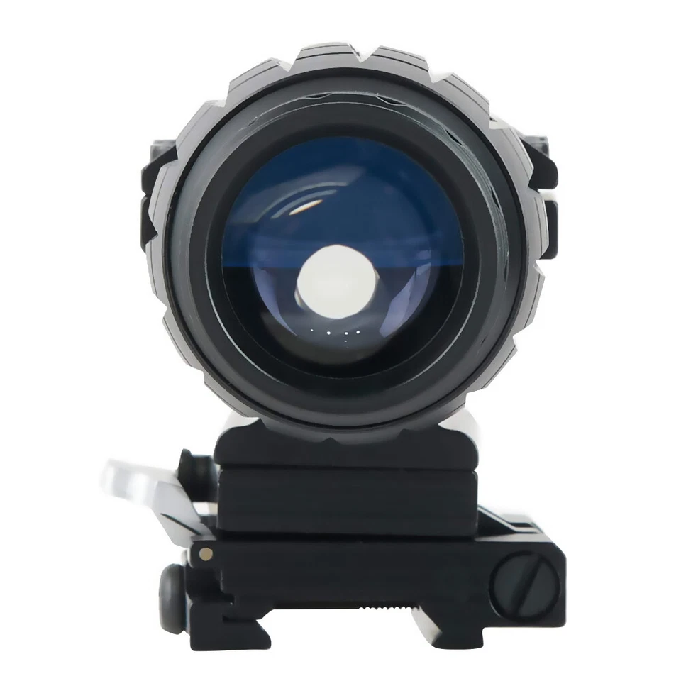3x Telescope Magnifier Scope Sighting W/ Fts Flip To Side Mount Fits Holographic - Image 4 of 4