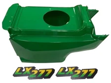 Lower Hood& Set of2 Decals Replaces AM132688 M126051 Fits John DeereLX277 LOW SN