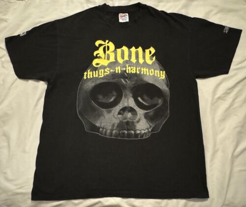 Vintage 90s Bone Thugs N Harmony XL T-Shirt Creepin On A Come Up Single Stitch - Afbeelding 1 van 16