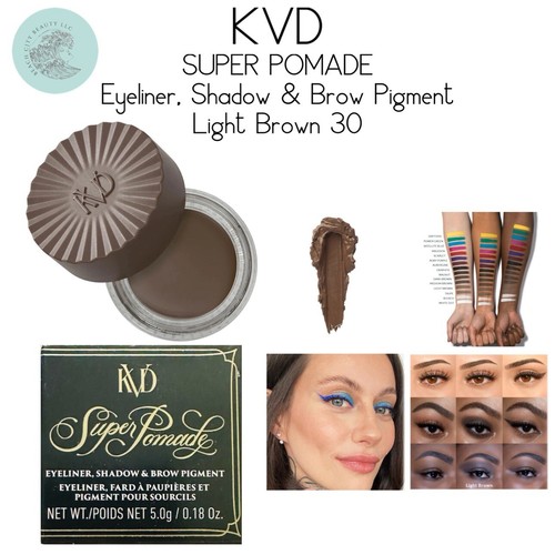 KVD Pomade Eyeliner, Shadow & Brow Pigment LIGHT BROWN eBay