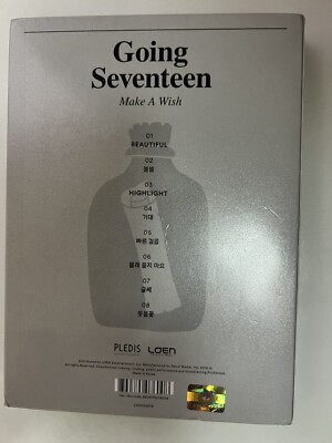 Going Seventeen 3rd Mini Album Make a Wish Ver. 1 CD pre-owned