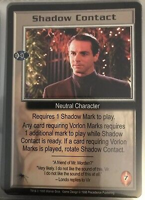 RARE CARDS Pre-owned F to S PICK ONE 1998 BABYLON 5 CCG THE SHADOWS