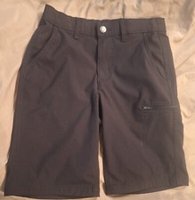 Sonoma Flexwear Tech Shorts Black Youth Boys Size 12 Regular Zip
