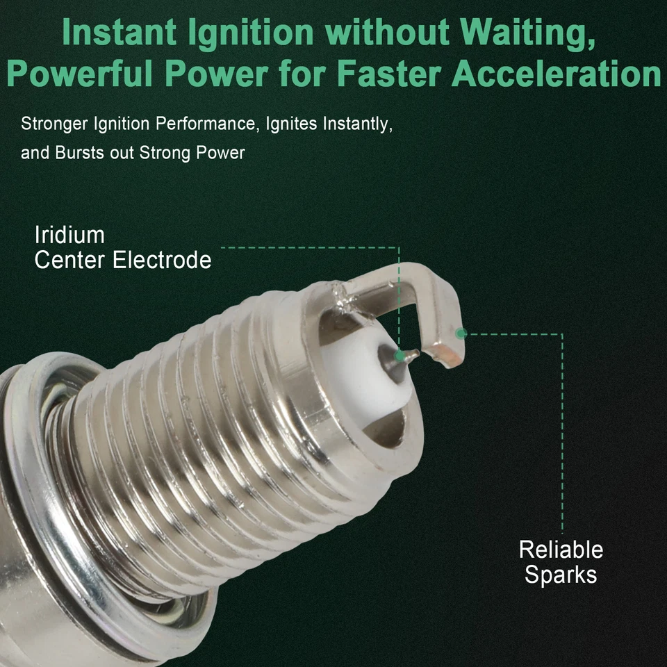 6x bujías de iridio y platino para Audi S4 2010-2016 3,0 L V6 Foto 3 de 4