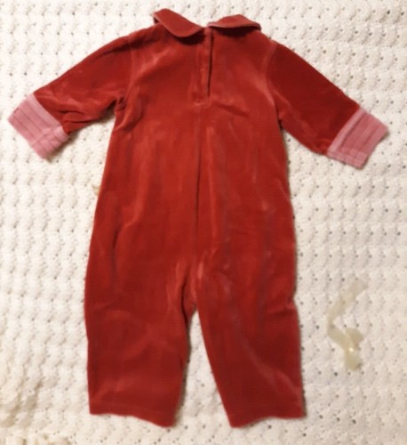 BABY GIRL'S CARTERS 9 MONTHS I LOVE DADDY ONE PIECE OUTFIT WINTER VALENTINE'S - Picture 3 of 6