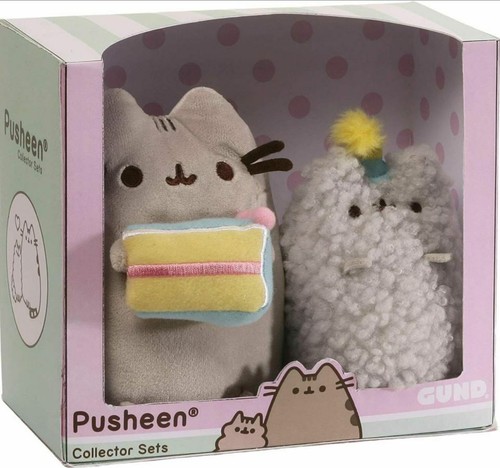 2 Piece Gund Stuff Animal Pusheen 