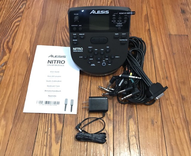 Alesis Nitro Module w/Snake Cable & Power Supply NEW Drum Kit Wiring