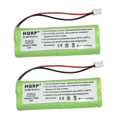 2x HQRP Battery for Dogtra 1800 Series 1800-NC 1802-NC 1803-NC 1804-NC Receiver