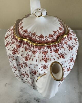 『アツうー特価』　Spode 『Fleur de Lys Red』　大皿　6枚 アツうー特価』 Spode 『Fleur de Lys Red』 大皿 6枚