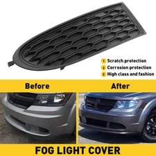 Fits 2011-2020 Dodge Journey Fog Lamp Light Cap Cover LH Driver Left Side OXILAM