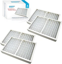 4x HQRP Air Purifier Filters for Hunter 30928 HEPAtech Air Purifiers
