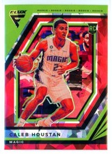 Caleb Houston 2022-23 Flux RED CRACKED ICE PRIZM REFRACTOR #222 Magic Rookie RC