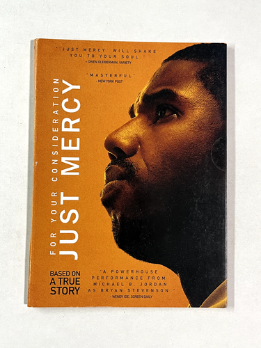 Just Mercy FYC Screener DVD –SEALED Awards Promo (Michael B. Jordan, Jamie Foxx) - Photo 1/7