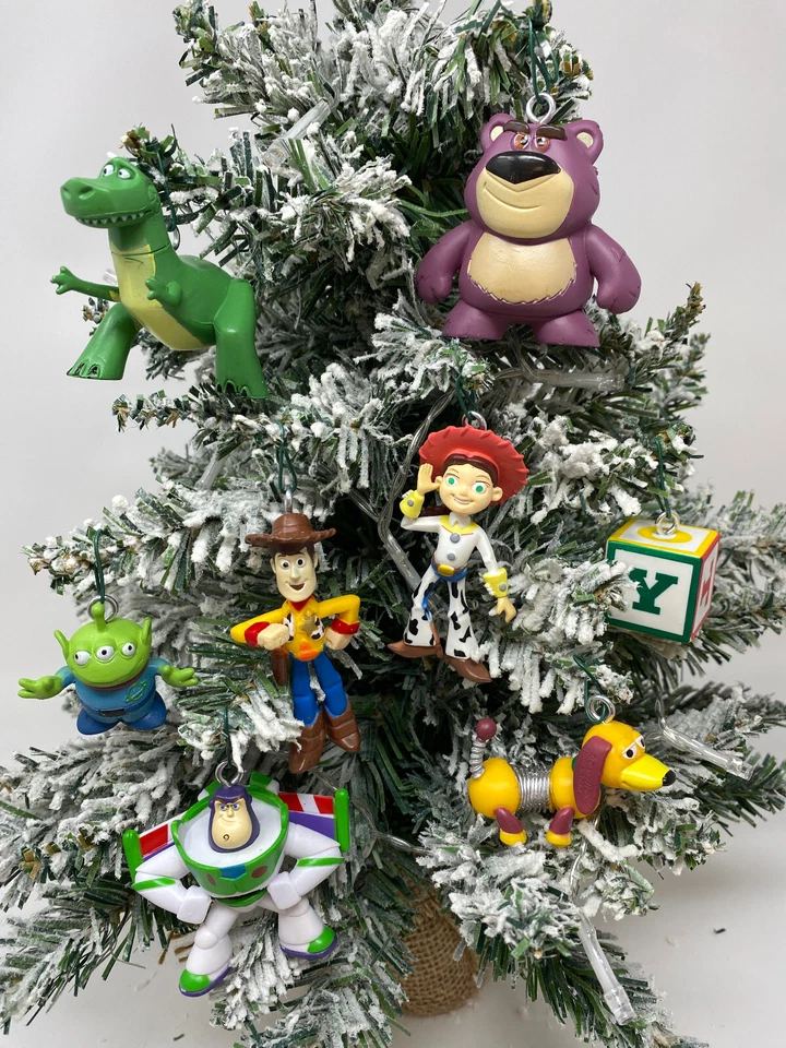 Juego de 8 adornos navideños Toy Story de Disney - Nuevo Foto 2 de 4