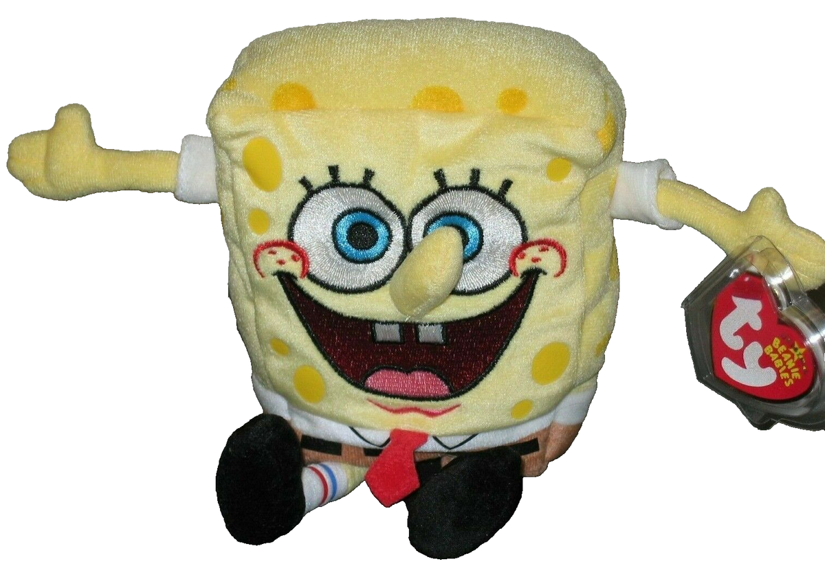 【世界100体限定】BEST DAY EVER TOYS Ty Beanie Baby - SPONGEBOB (Best Day Ever)(Squarepants