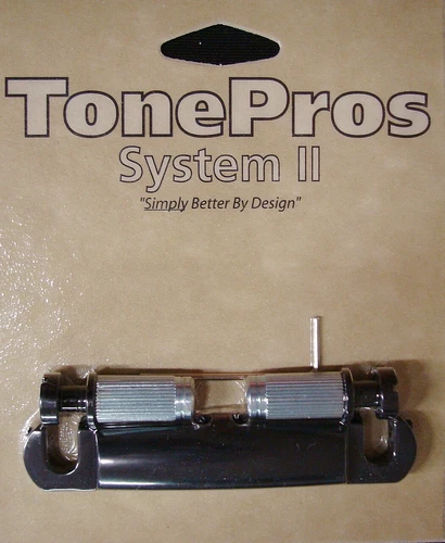 T1ZS-B TonePros Standard (USA) Tailpiece – Black