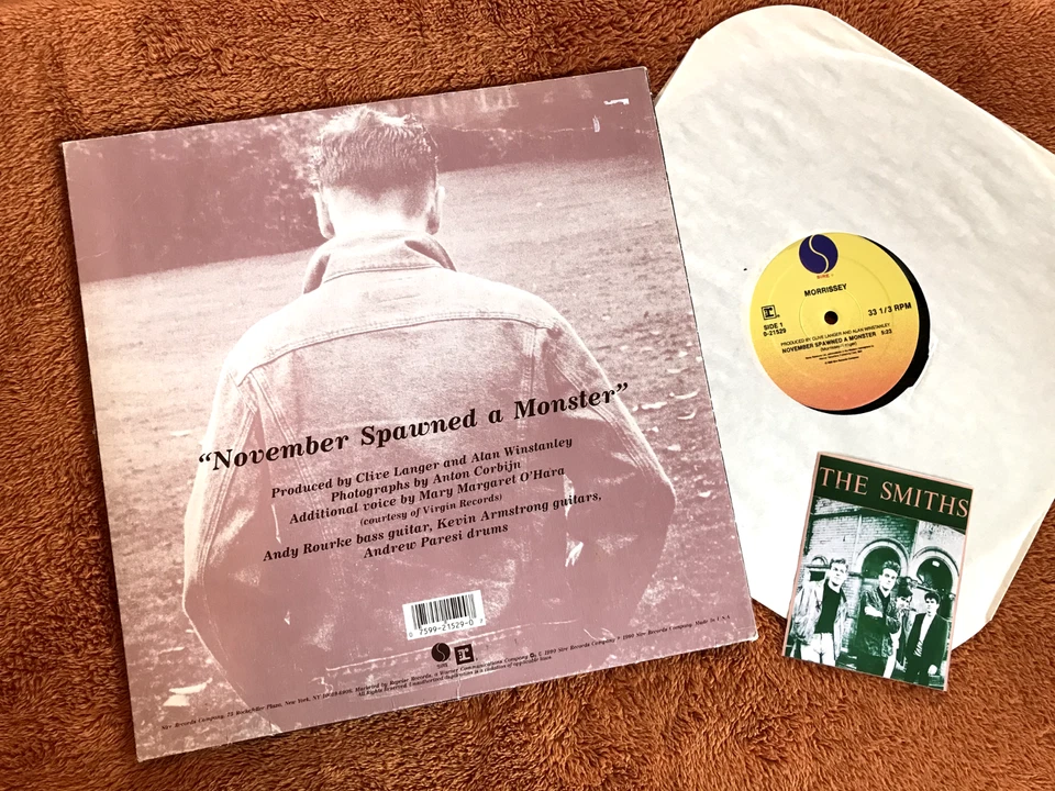 Morrissey November Spawned A Monster The Smiths 1990 Original 12" Vinyl EP sire! Foto 3 de 4