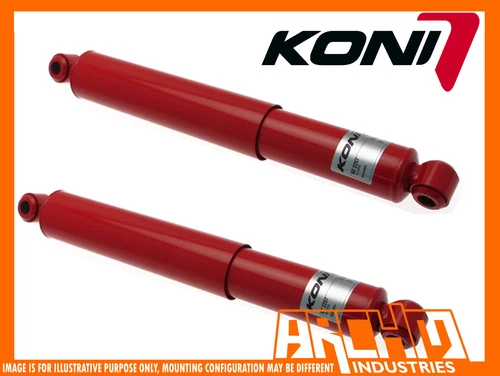 KONI ADJUSTABLE REAR SHOCK ABSORBERS FOR FORD FALCON AU BA BF BF2 UTE & WAGON