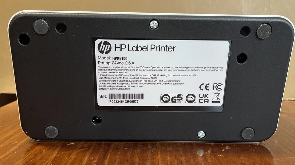 HP Direct Thermal Label Printer KE100 USB, Shipping, Barcode, & More.    “T” - Image 4 of 4