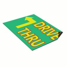Car Magnet Set of 2 Drive thru Outdoor Advertising Printing D Industrial Sign