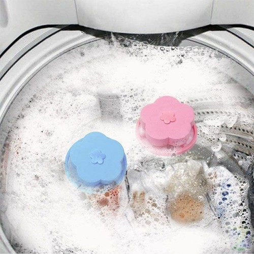 10pack Hair Remover For Washing Machine Floating Pet Fur Catcher Laundry Lint US - Picture 8 of 15