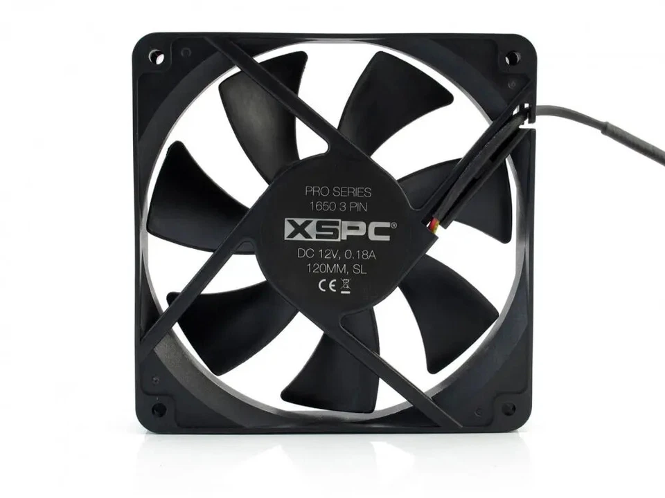 XSPC Pro Series 120mm Fan - 3Pin 1650RPM - Image 2 of 4